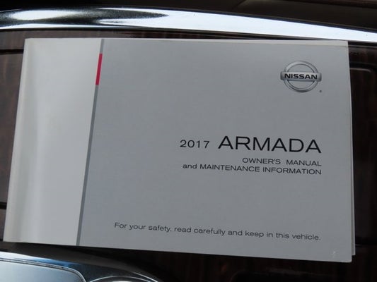 2017 Nissan Armada SL in Laconia, NH - Irwin Automotive Group