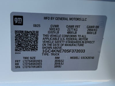 2025 Chevrolet Silverado 2500 HD LT