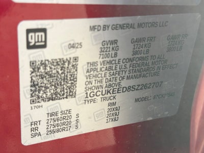 2025 Chevrolet Silverado 1500 RST