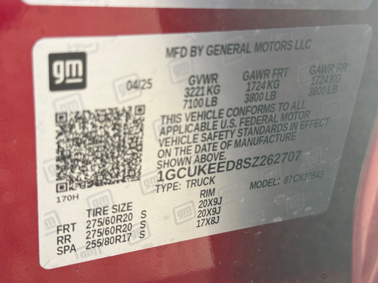 2025 Chevrolet Silverado 1500 RST