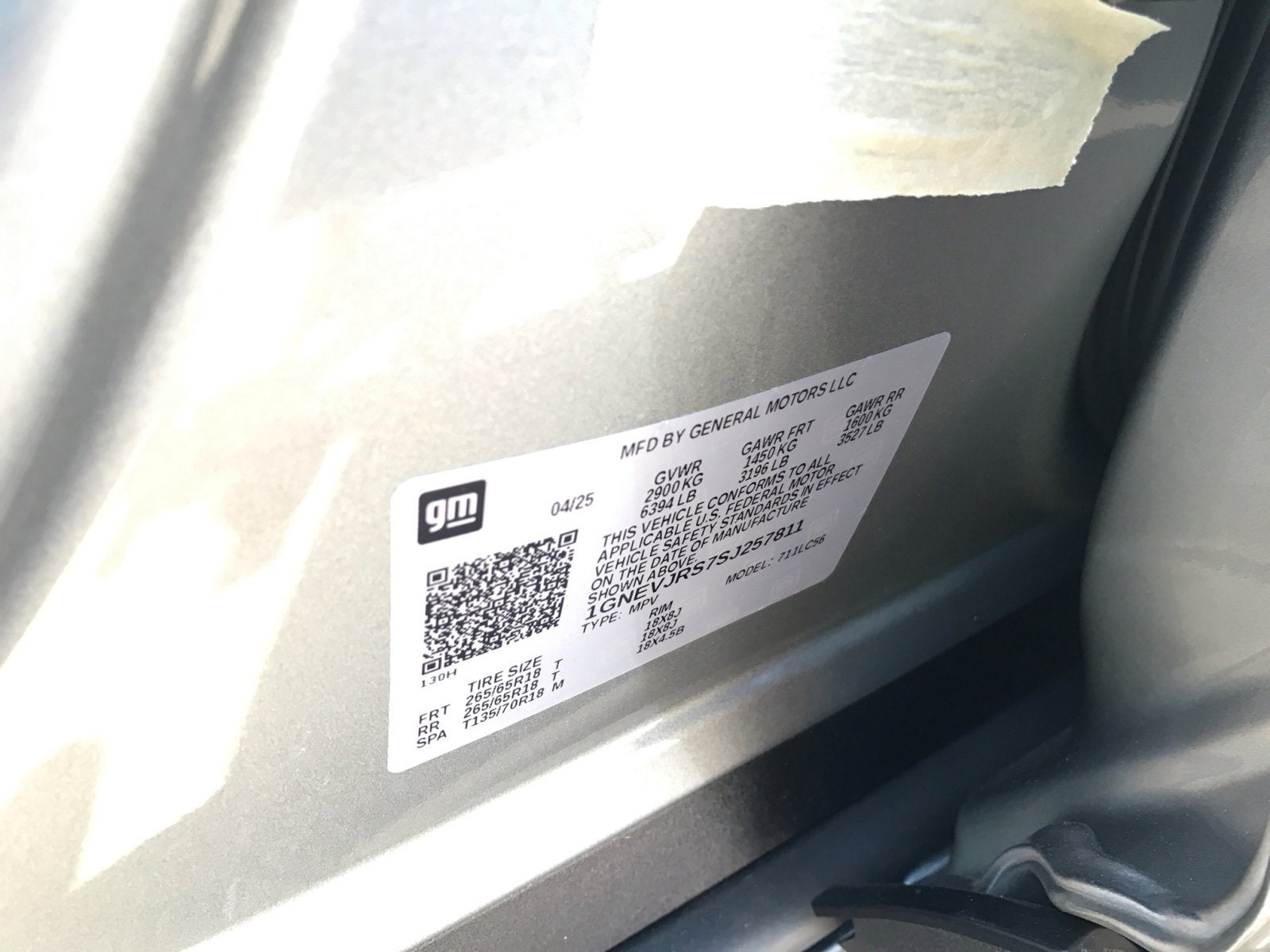 2025 Chevrolet Traverse Z71