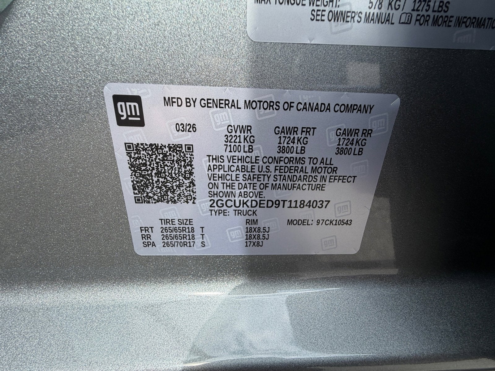 2026 Chevrolet Silverado 1500 LT
