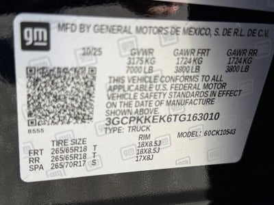 2026 Chevrolet Silverado 1500 LT (2FL)