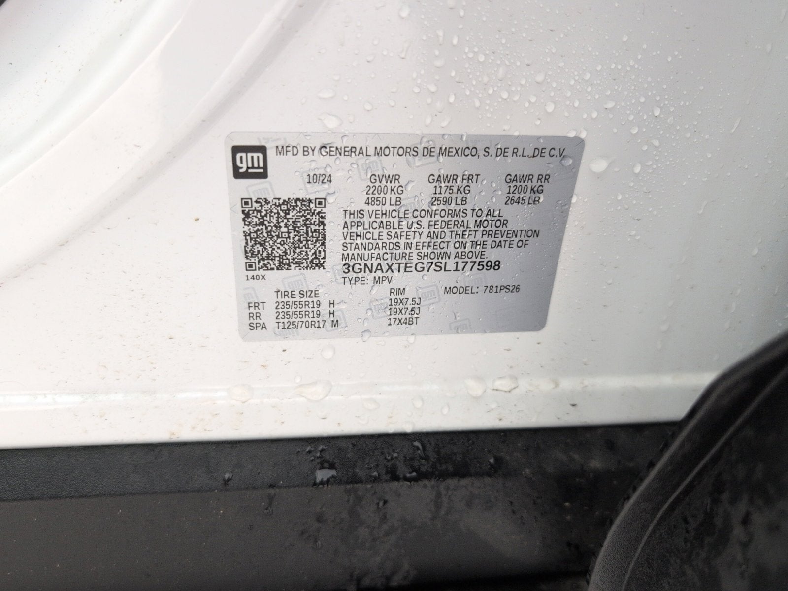 2025 Chevrolet Equinox RS