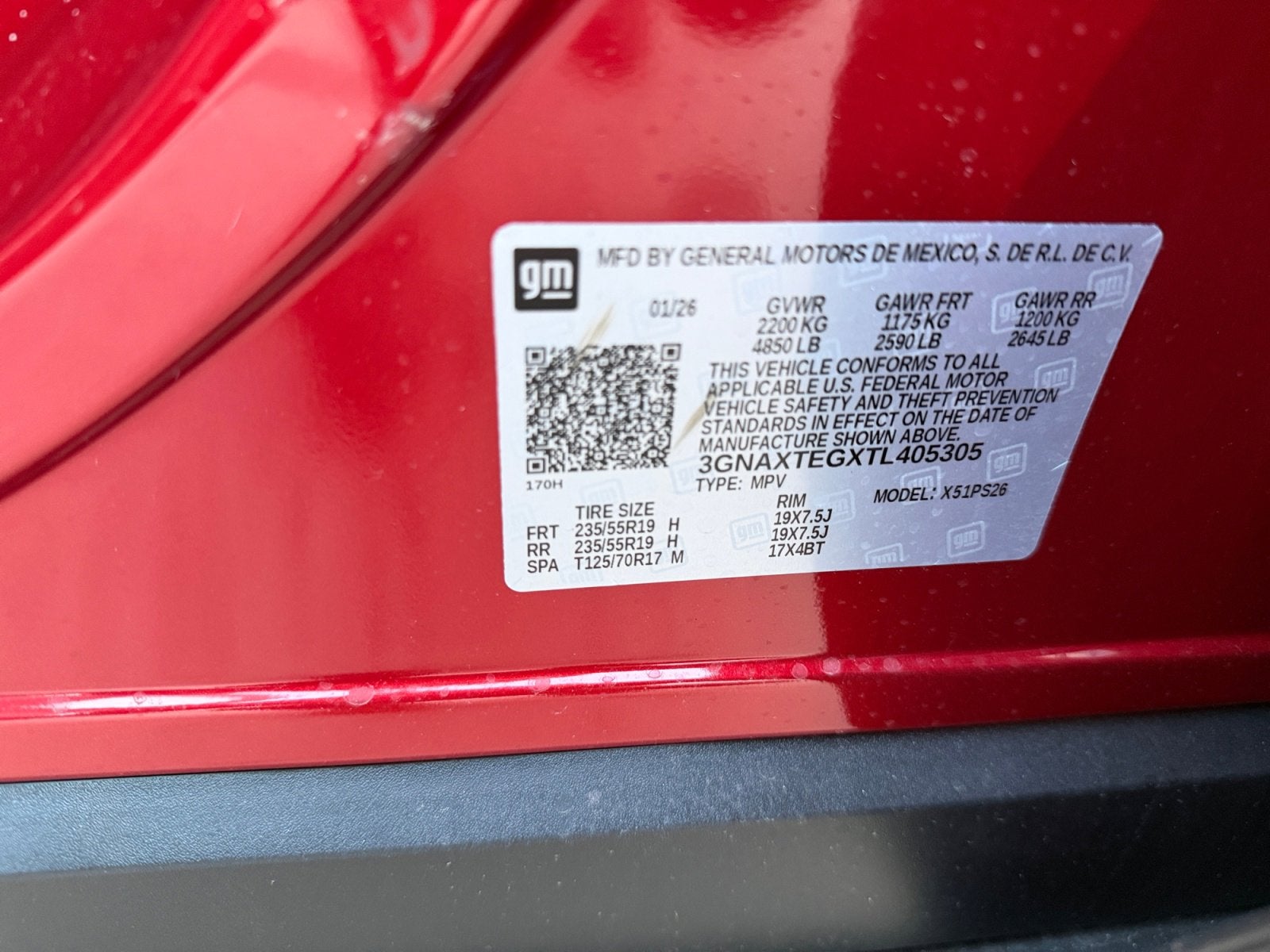 2026 Chevrolet Equinox RS