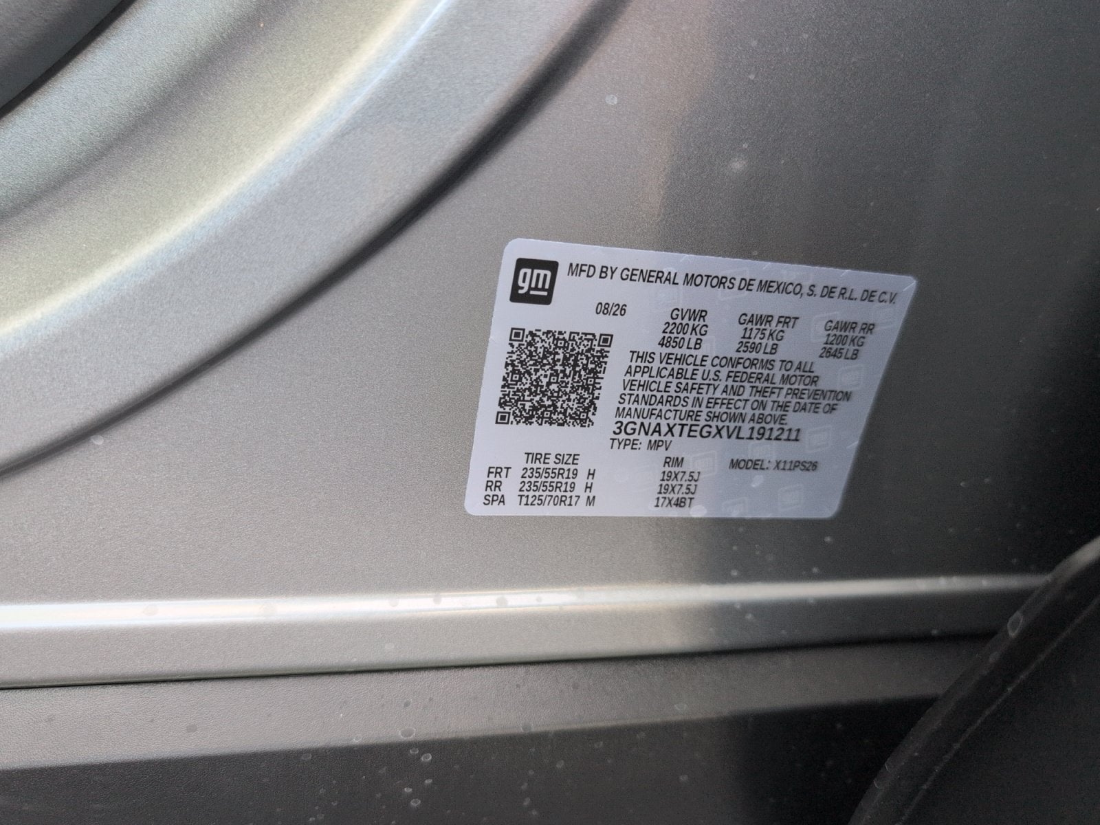 2027 Chevrolet Equinox RS