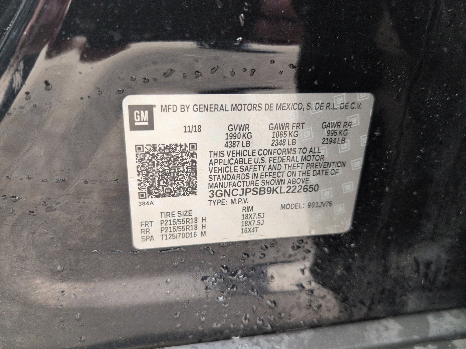 2019 Chevrolet Trax LT