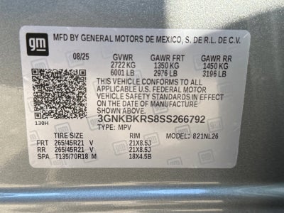 2025 Chevrolet Blazer RS