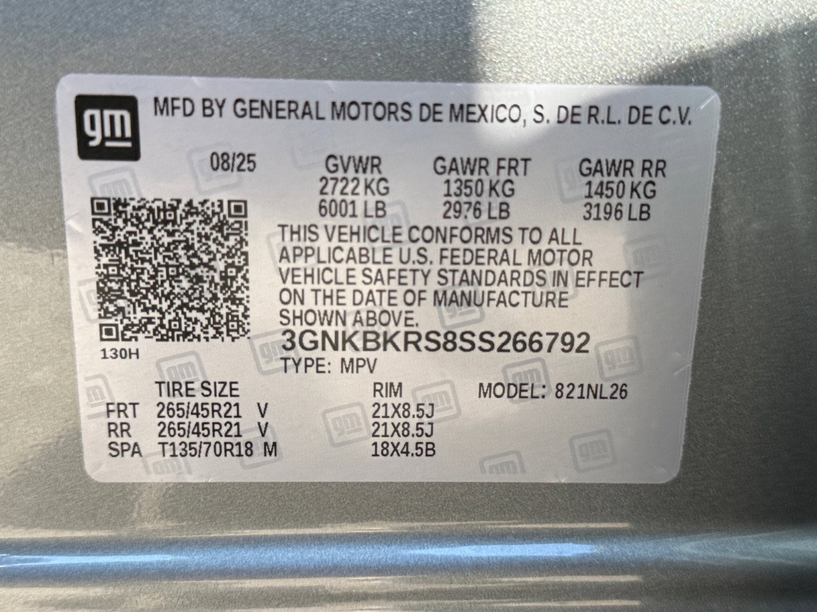 2025 Chevrolet Blazer RS