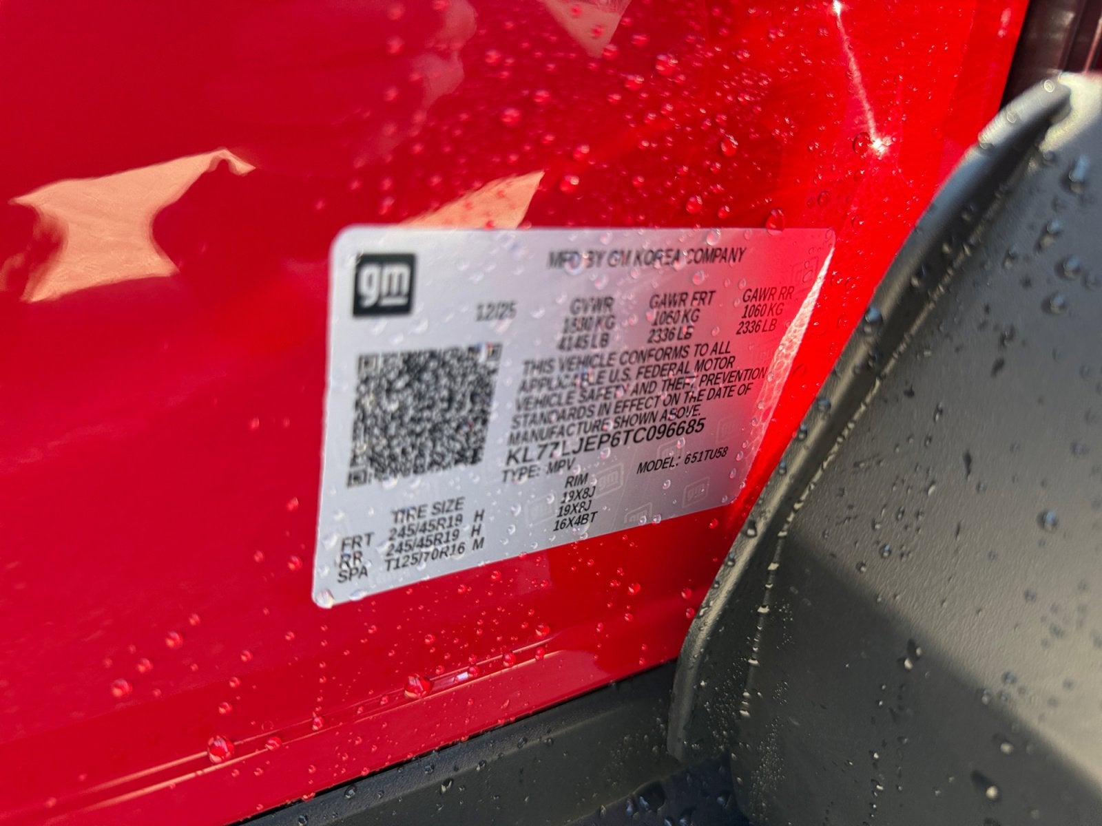 2026 Chevrolet Trax 2RS