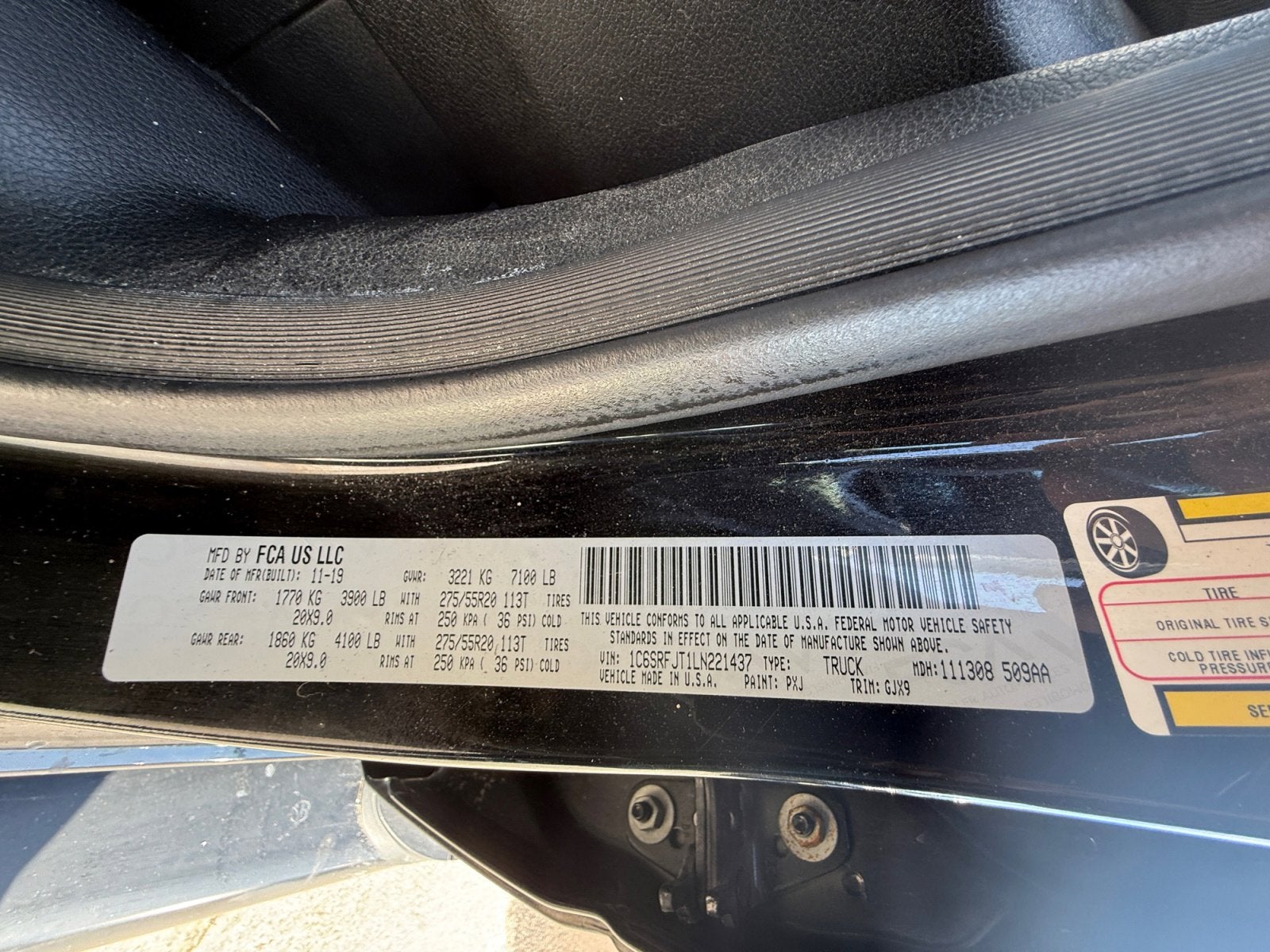 2020 RAM 1500 Laramie