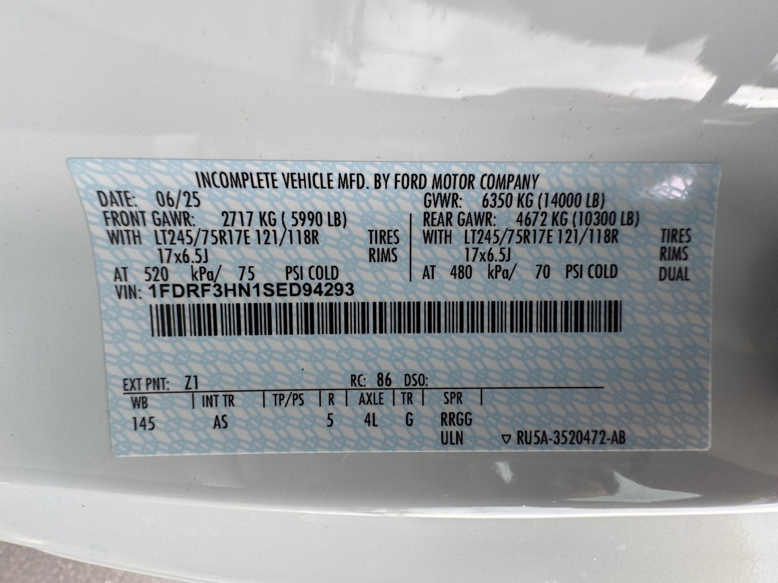 2025 Ford Super Duty F-350 DRW F-350® XL