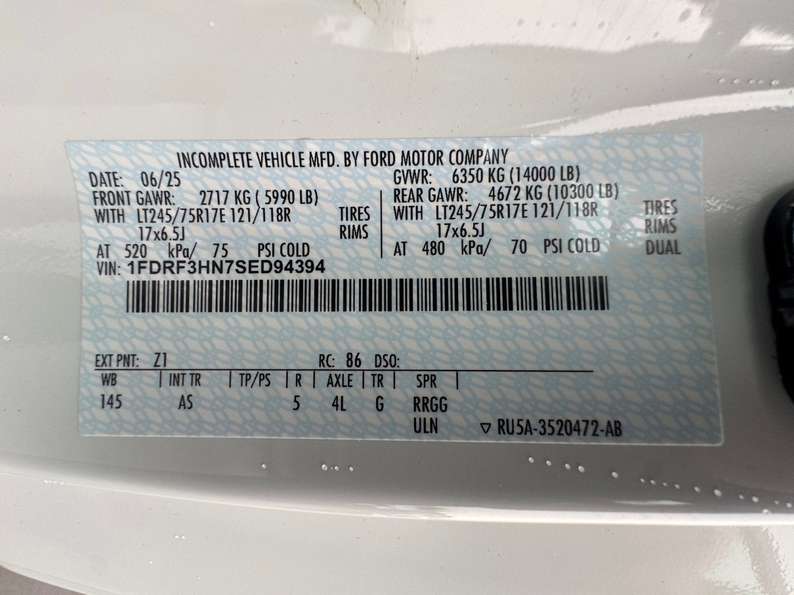 2025 Ford Super Duty F-350 DRW F-350® XL