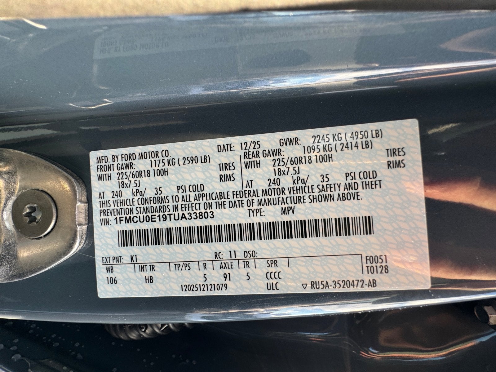 2026 Ford Escape PHEV