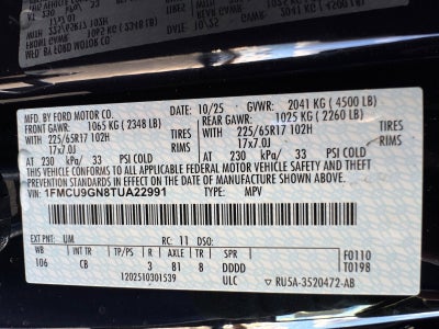 2026 Ford Escape Active