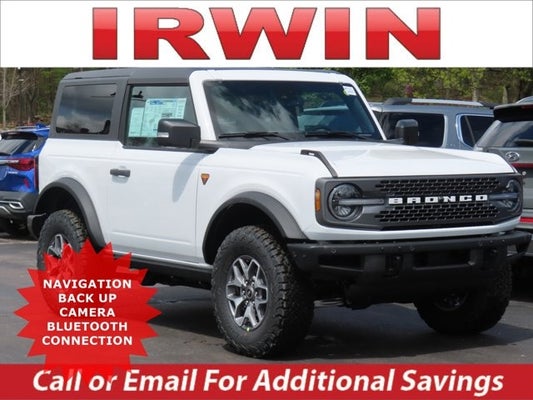 2024 Ford Bronco Badlands in Laconia, NH - Irwin Automotive Group