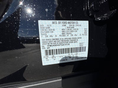 2026 Ford Explorer Active with 200A Pkg