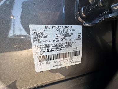 2026 Ford Explorer Active with 200A Pkg