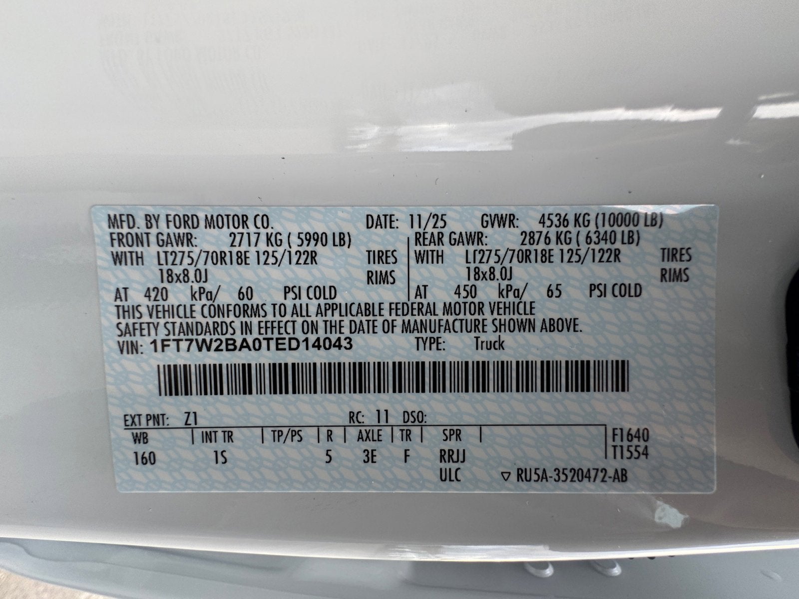 2026 Ford Super Duty F-250 SRW XL