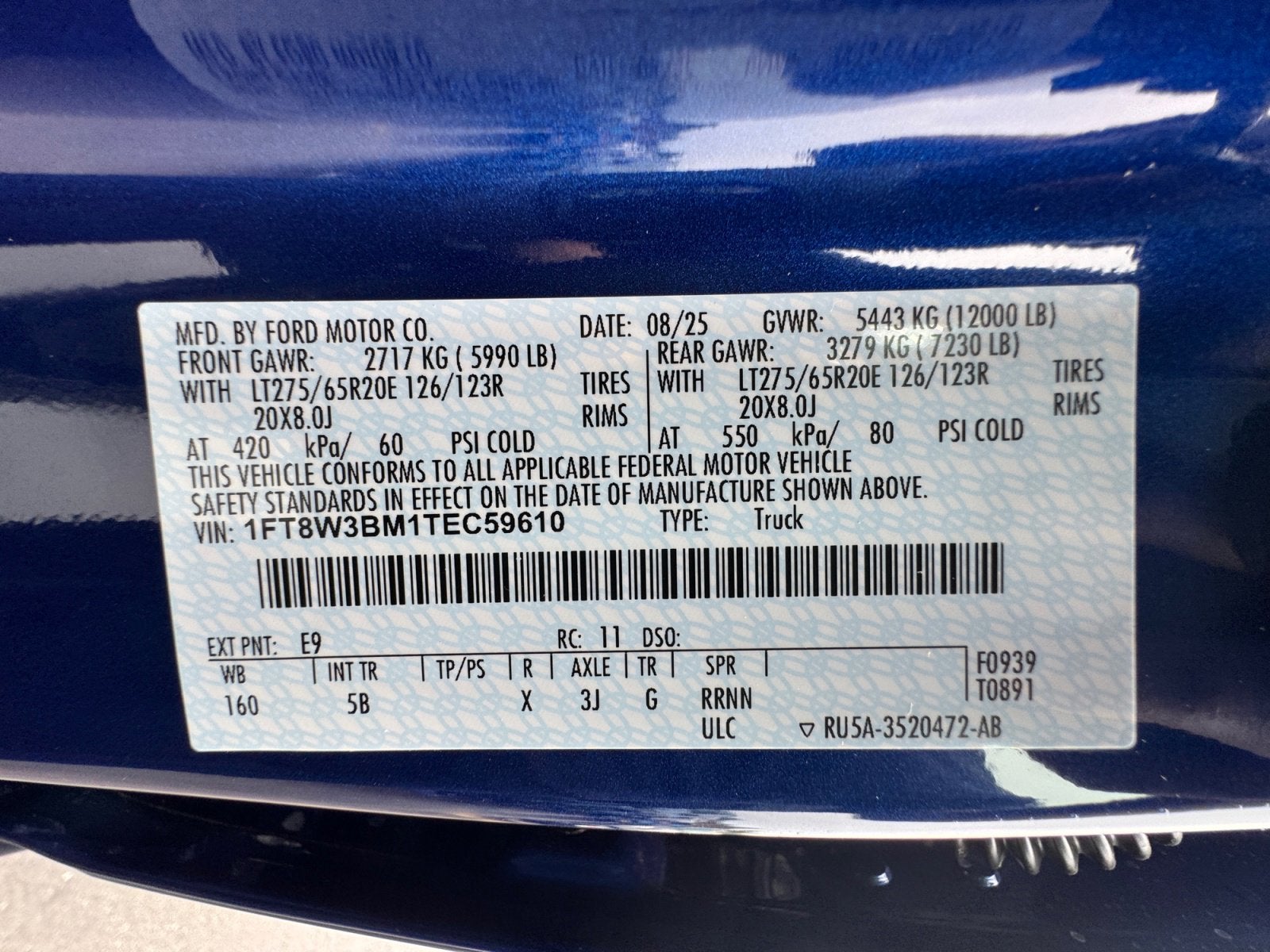 2026 Ford Super Duty F-350 SRW LARIAT