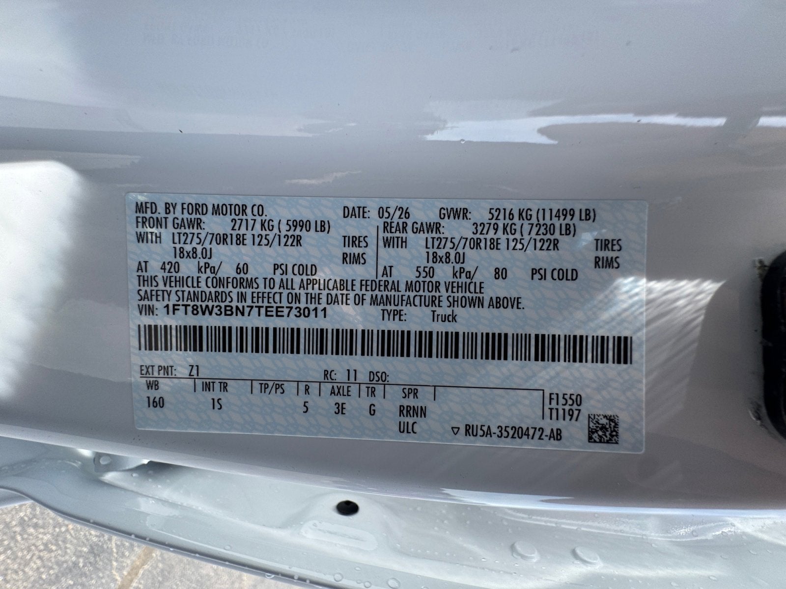 2026 Ford Super Duty F-350 SRW XL