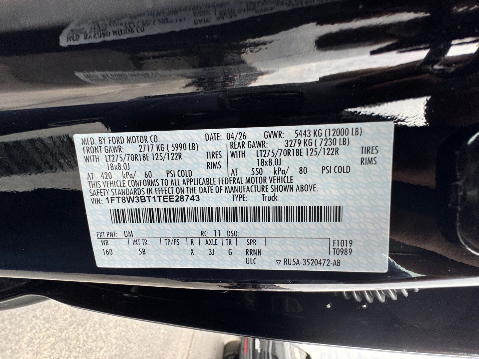 2026 Ford Super Duty F-350 SRW LARIAT