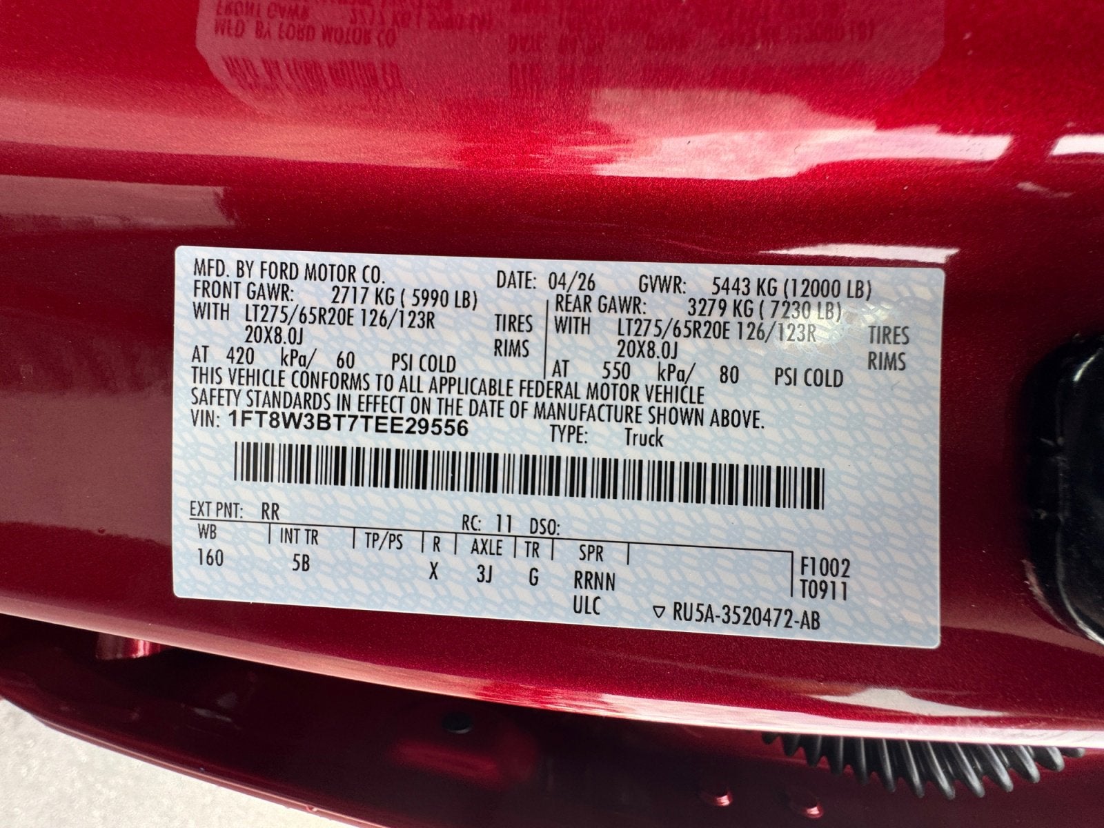 2026 Ford Super Duty F-350 SRW LARIAT