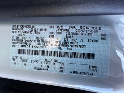 2025 Ford Transit Cargo Van Base