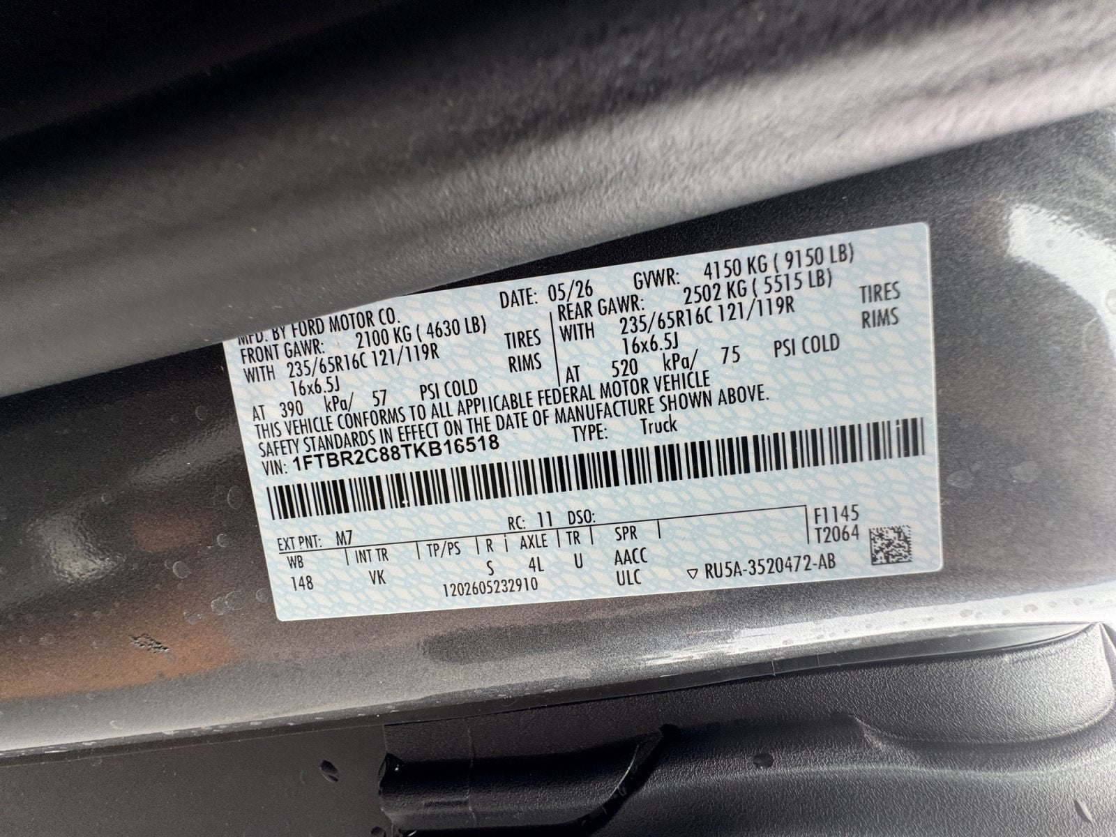 2026 Ford Transit Cargo Van Cargo Van