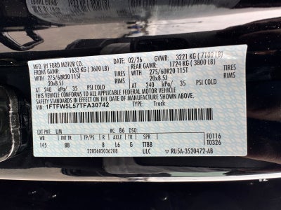 2026 Ford F-150 LARIAT