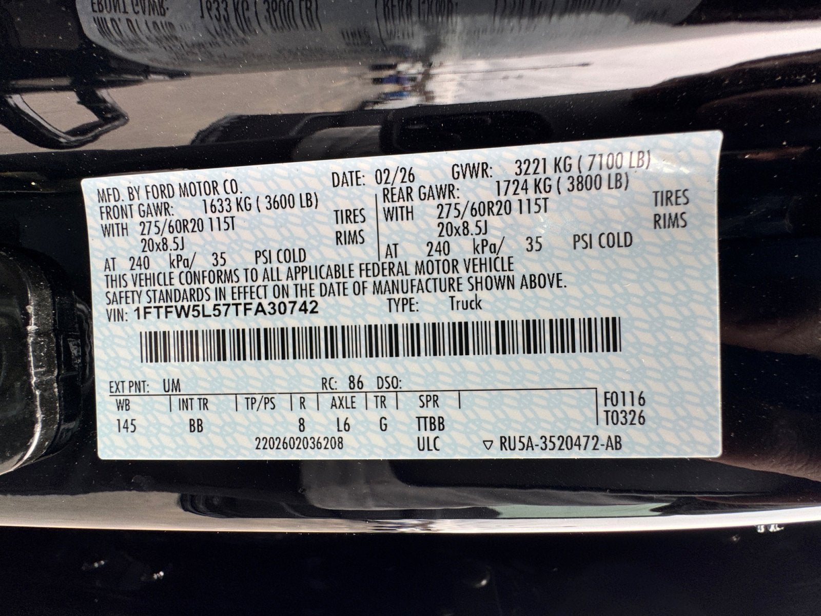 2026 Ford F-150 LARIAT