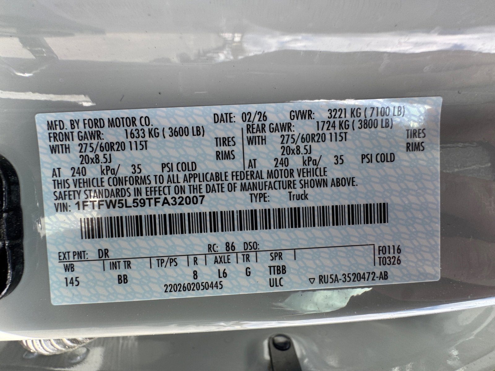 2026 Ford F-150 LARIAT