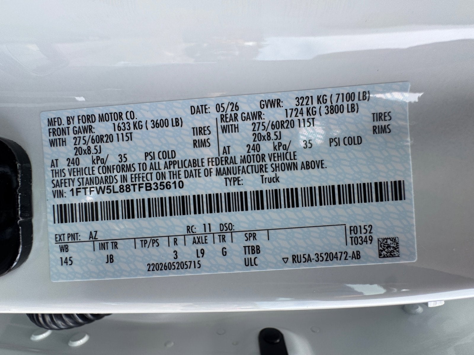 2026 Ford F-150 LARIAT