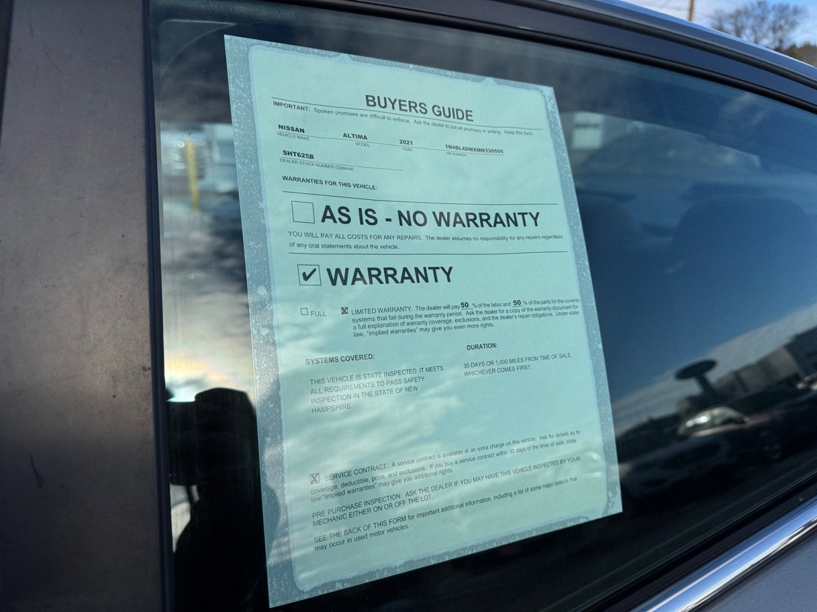 2021 Nissan Altima 2.5 SV