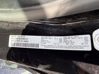 2025 Chrysler Pacifica Select