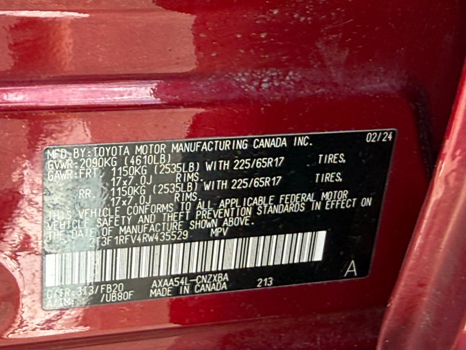 2024 Toyota RAV4 LE