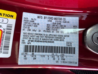 2025 Ford Bronco Sport Big Bend