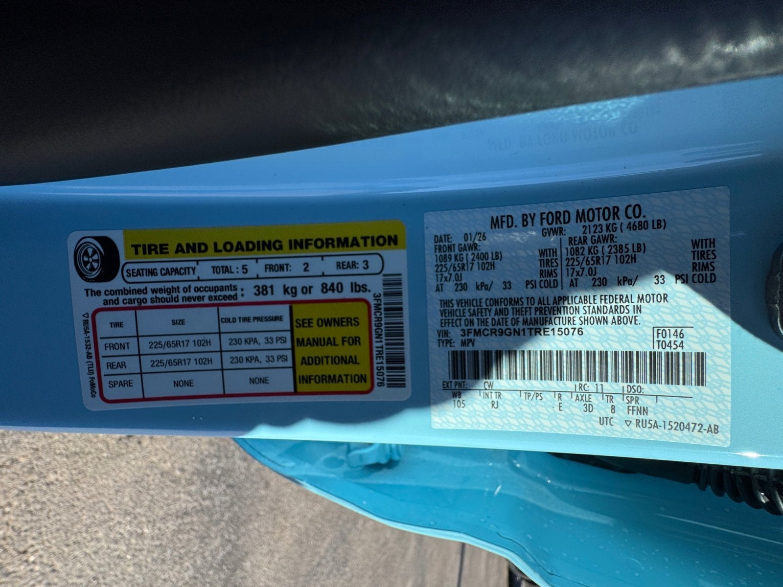 2026 Ford Bronco Sport Heritage