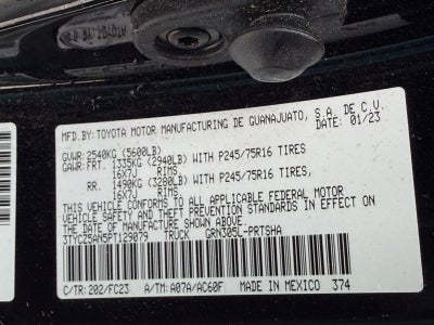 2023 Toyota Tacoma 4WD SR5