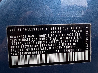 2021 Volkswagen Jetta S