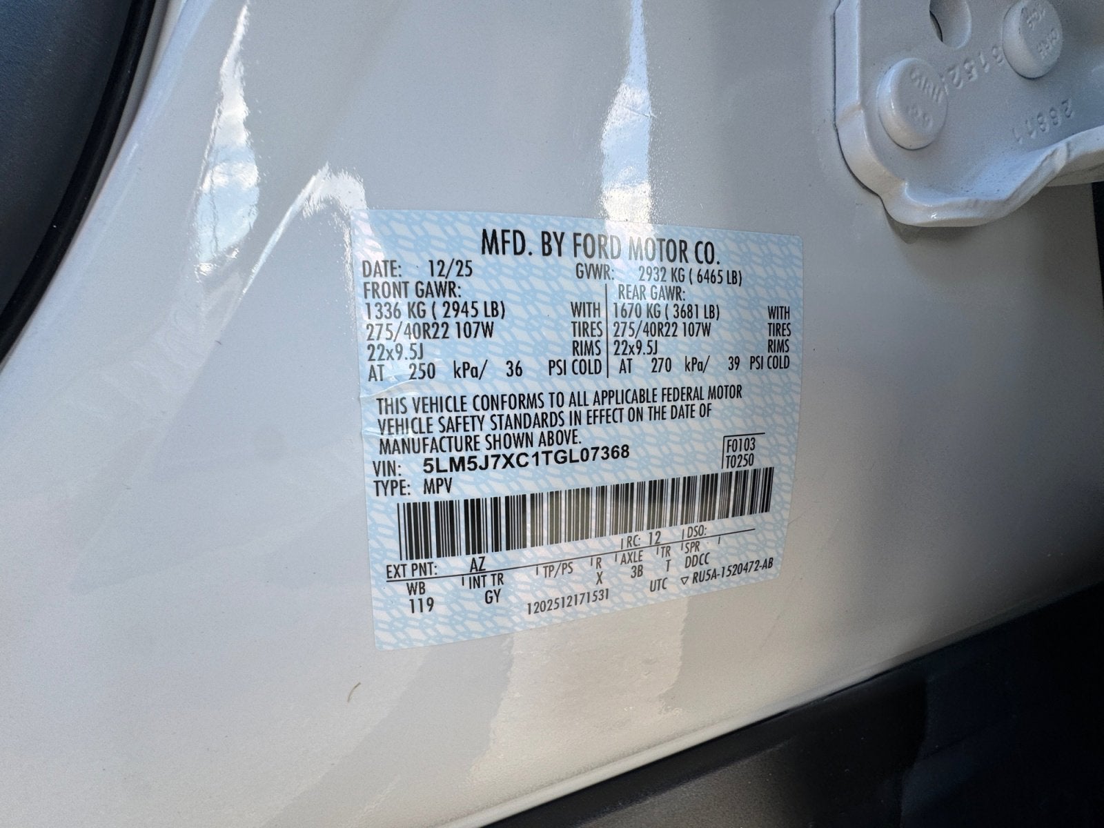 2026 Lincoln Aviator Reserve