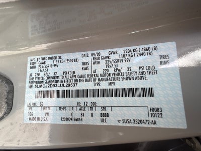 2020 Lincoln Corsair Reserve