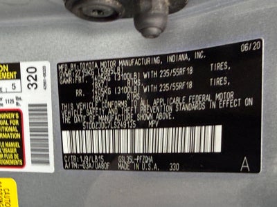 2020 Toyota Sienna Limited Premium