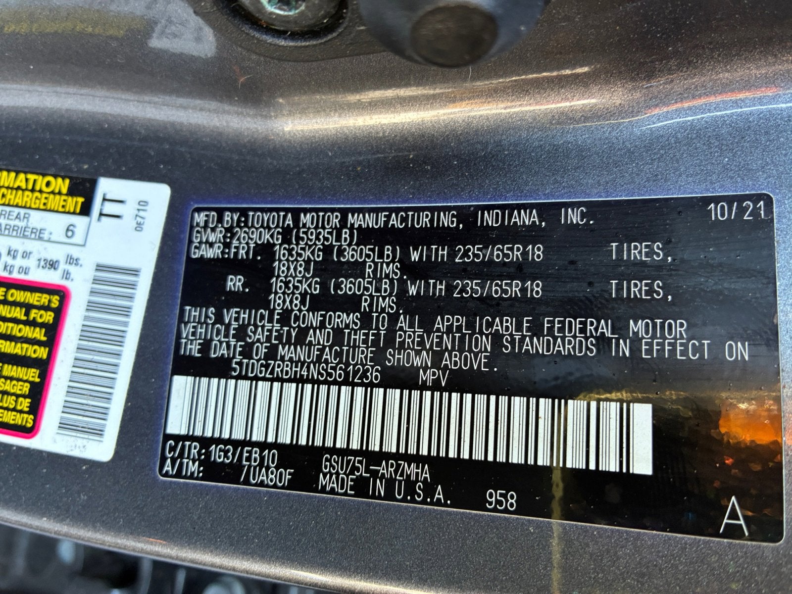 2022 Toyota Highlander XLE