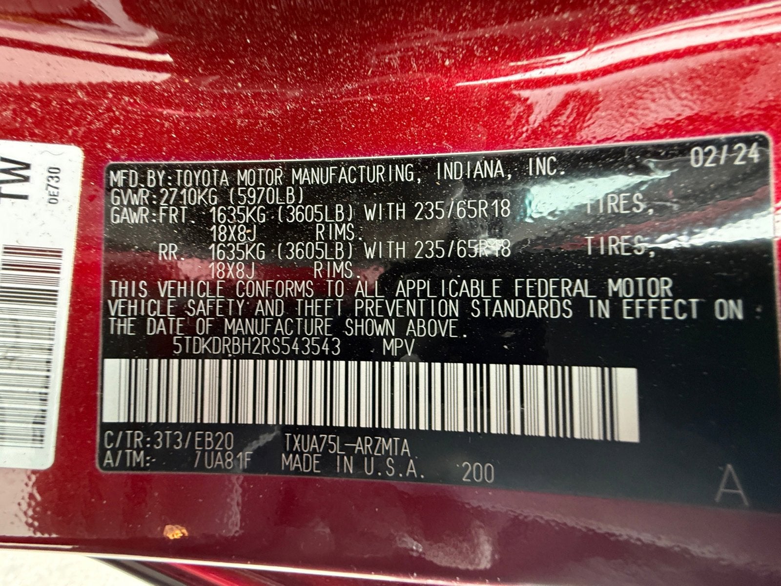 2024 Toyota Highlander XLE