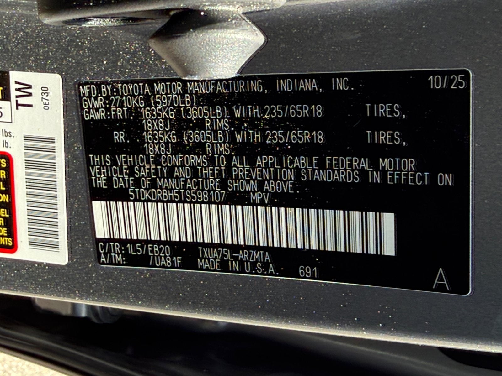 2026 Toyota Highlander XLE