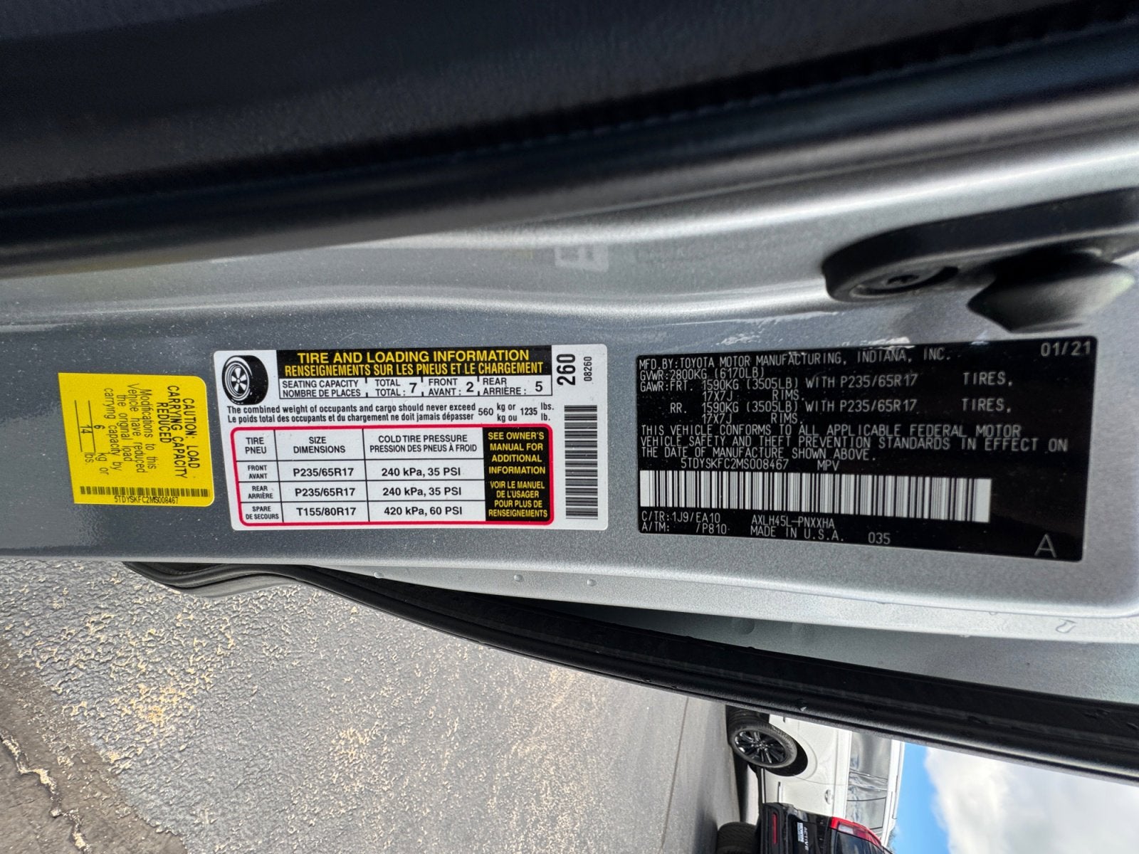 2021 Toyota Sienna XLE