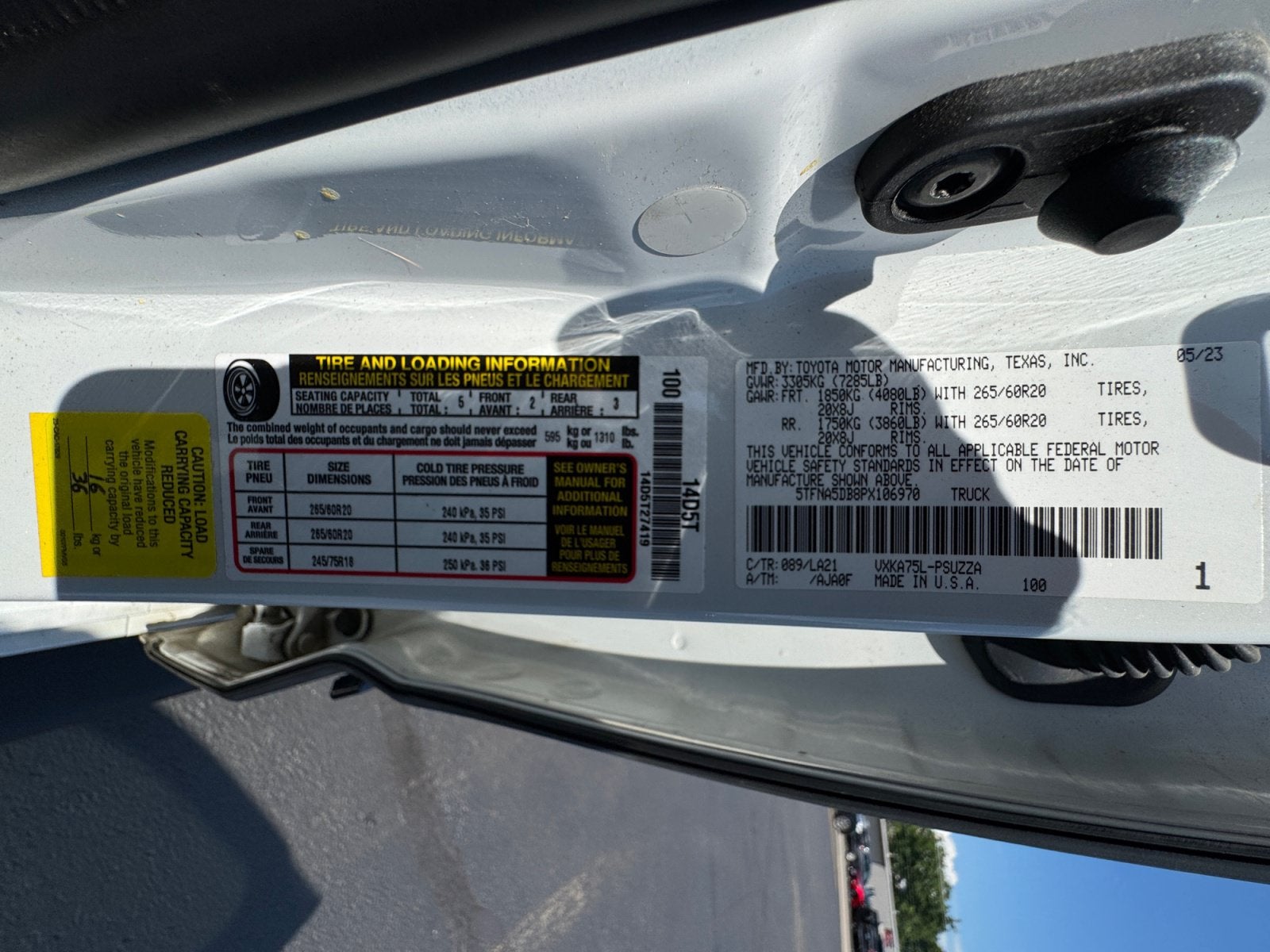 2023 Toyota Tundra 4WD Truck Platinum