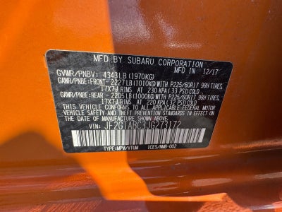 2018 Subaru Crosstrek Premium