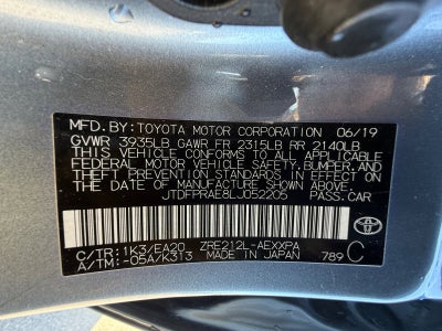 2020 Toyota Corolla XLE